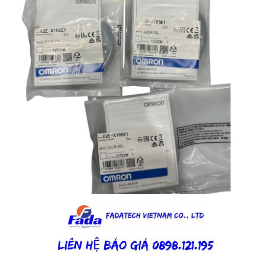 Cảm Biến Tiệm Cận Omron E2E-X1R5E1 2M chính hãng giá tốt, new 100% tại Fadatech Việt Nam 5 E2E X1R5E1 2M OMRON