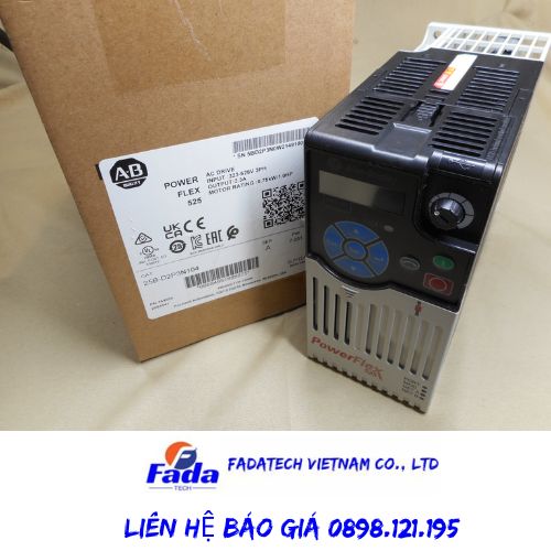 Biến tần Allen-Bradley 25B-D2P3N104 chính hãng giá tốt, new 100% tại Fadatech Việt Nam 5 25B D2P3N1041