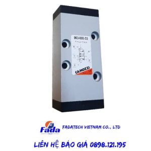 Van điện từ khí nén Camozzi 963-000-33 chính hãng giá tốt, new 100% tại Fadatech Việt Nam