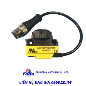 Cảm biến quang điện Banner QS18VP6LPQ5 chính hãng giá tốt, new 100% tại Fadatech Việt Nam