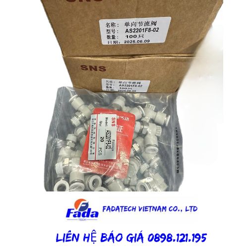 Van tiết lưu AS2201F8-02 SNS chính hãng giá tốt, stock 100% tại Fadatech Việt Nam 4 AS2201F8 02