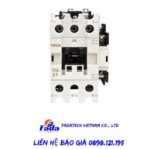 Khởi động từ TECO CU-27 chính hãng giá tốt, new 100% tại Fadatech Việt Nam