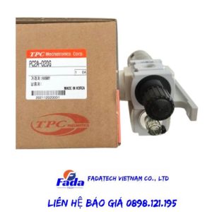 Bộ lọc khí TPC PC2A-02DG Ren 1/4″ chính hãng, new 100% có sẵn hàng tại kho Fadatech Việt Nam
