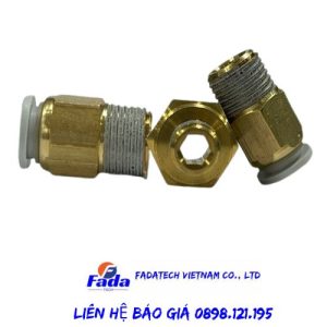 Khớp nối khí nén TPC SQH06-08-M chính hãng, new 100% có sẵn hàng tại kho Fadatech Việt Nam