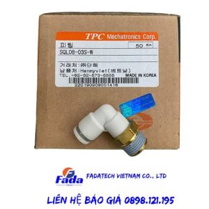 Đầu nối chữ L TPC SQL08-03S-W chính hãng, new 100% có sẵn hàng tại kho Fadatech Việt Nam