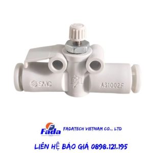 Van tiết lưu SMC AS1002F-06 chính hãng giá tốt, hàng có sẵn tại kho Fadatech Việt Nam