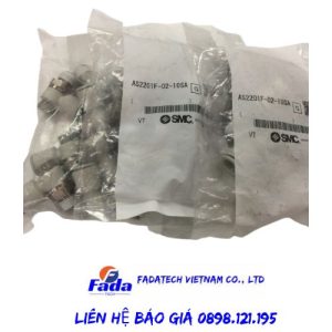 Van tiết lưu SMC AS2201F-02-10SA chính hãng giá tốt, hàng có sẵn tại kho Fadatech Việt Nam