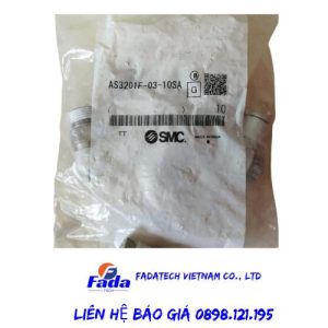 Van tiết lưu SMC AS3201F-03-10SA chính hãng giá tốt, hàng có sẵn tại kho Fadatech Việt Nam