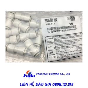 Đầu nối khí SMC KQ2H08-00A chính hãng giá tốt, hàng có sẵn tại kho Fadatech Việt Nam