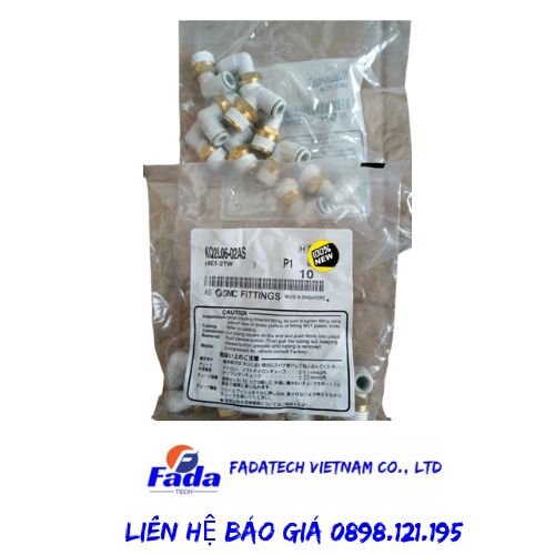 Đầu nối khí SMC KQ2L06-02AS chính hãng giá tốt, hàng có sẵn tại kho Fadatech Việt Nam 4 KQ2L06 02AS
