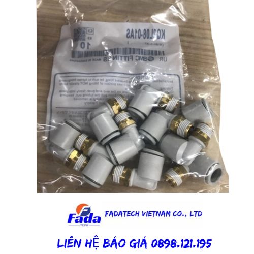 Đầu nối khí SMC KQ2L08-01AS chính hãng giá tốt, hàng có sẵn tại kho Fadatech Việt Nam 5 KQ2L08 01AS
