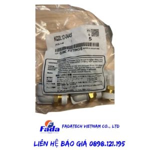 Đầu nối khí SMC KQ2L12-04AS chính hãng giá tốt, hàng có sẵn tại kho Fadatech Việt Nam