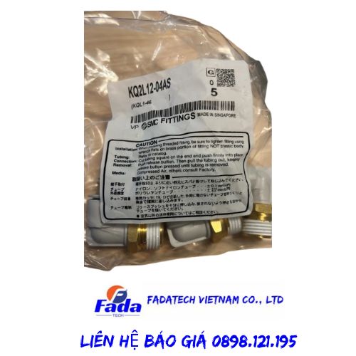 Đầu nối khí SMC KQ2L12-04AS chính hãng giá tốt, hàng có sẵn tại kho Fadatech Việt Nam 4 KQ2L12 04AS