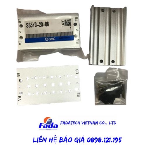 Đế van SMC SS5Y3-20-06 chính hãng giá tốt, new 100% tại Fadatech Việt Nam 5 SS5Y3 20 06