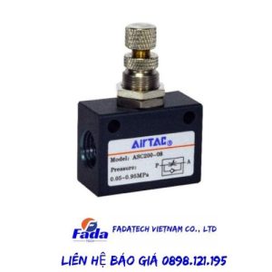 Van tiết lưu khí nén AIRTAC ASC200-08 chính hãng giá tốt, hàng có sẵn tại kho Fadatech Việt Nam