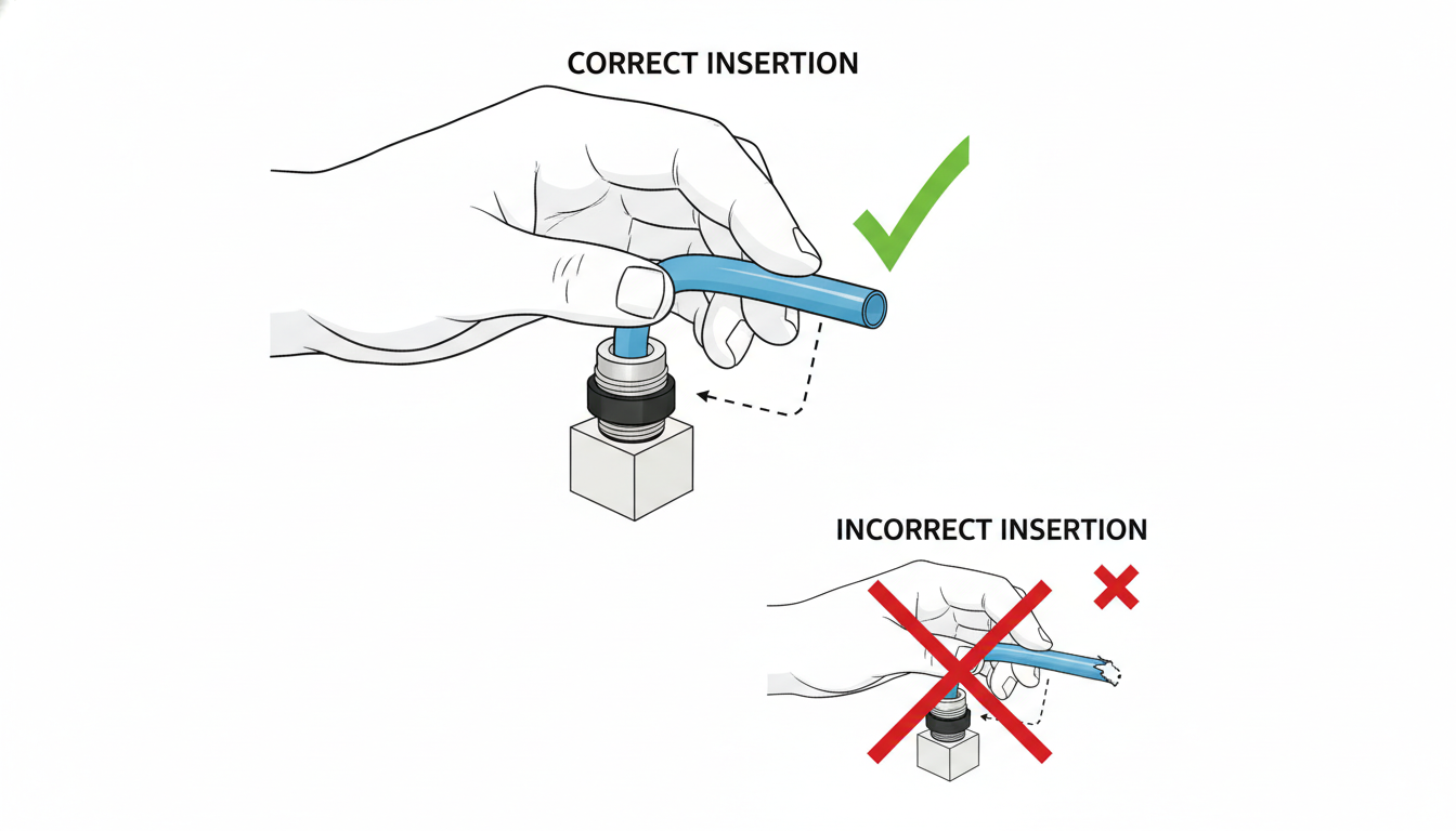 Đầu nối khí Festo QS-8 chính hãng giá tốt, new 100% tại Fadatech Việt Nam 8 QS 8 3