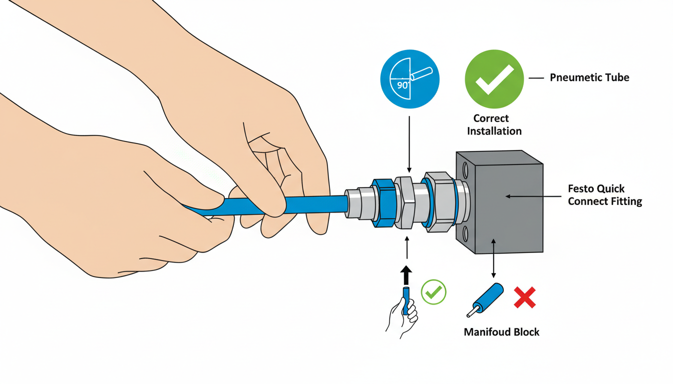 Đầu nối khí Festo QST-16-12 chính hãng giá tốt, new 100% tại Fadatech Việt Nam 8 QST 16 12 4