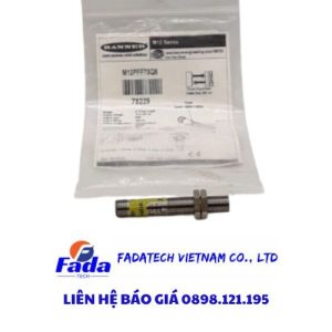 Cảm biến quang điện Banner M12PFF75Q8 chính hãng giá tốt, new 100% tại Fadatech Việt Nam