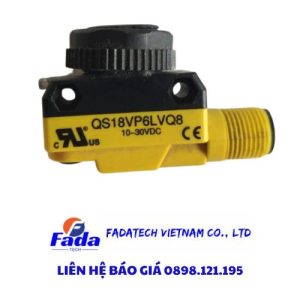 Cảm biến quang điện Banner QS18VP6LVQ8 chính hãng giá tốt, new 100% tại Fadatech Việt Nam