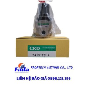 Bộ điều áp CKD 2419-2C-P chính hãng giá tốt, stock 100% tại Fadatech Việt Nam