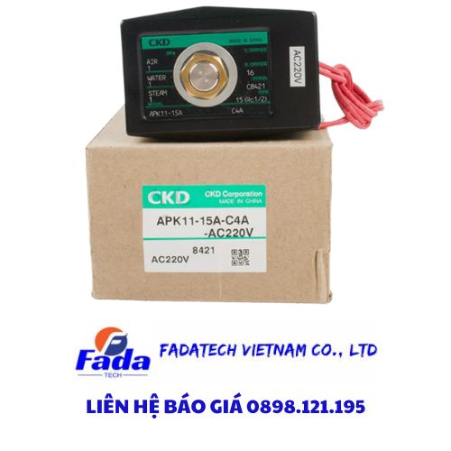 Van điện từ CKD APK11-15A-C4A-AC220V chính hãng giá tốt, stock 100% tại Fadatech Việt Nam 5 APK11 15A C4A AC220V 1