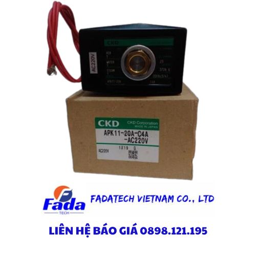 Van điện từ CKD APK11-20A-C4A-AC220V chính hãng giá tốt, stock 100% tại Fadatech Việt Nam 4 APK11 20A C4A AC220V 1