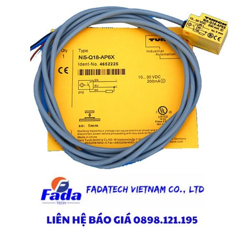 Cảm biến tiệm cận Turck NI5-Q18-AP6X chính hãng giá tốt, new 100% tại Fadatech Việt Nam 4 NI5 Q18 AP6X