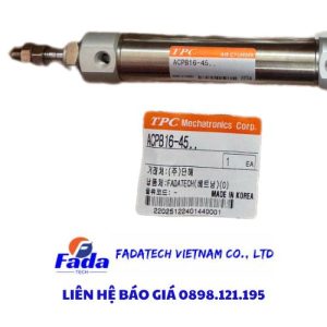 Tìm kiếm đại lý TPC Việt Nam uy tín? Fadatech là lựa chọn top 1 cho bạn 9 Xy lanh tròn TPC ACPB16-45 chính hãng, new 100% tại Fadatech Việt Nam