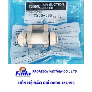 Bộ lọc chân không SMC ZFC200-08B chính hãng giá tốt, new 100% tại Fadatech Việt Nam